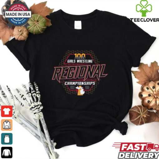 2025 MHSAA Girls Individual Wrestling Regionals shirt