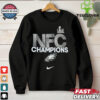 2024 2025 National Football Conference Champions Philadelphia Eagles shirt