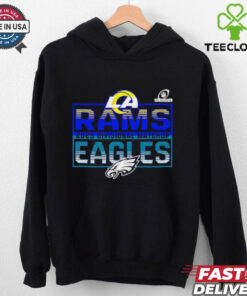 2025 NFL Playoffs Los Angeles Rams vs Philadelphia Eagles 2025 Divisional Matchup shirt