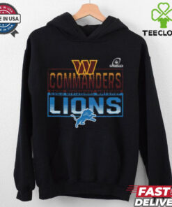 2025 NFL Playoffs Washington Commanders Head To Head Detroit Lions 2025 Divisional Matchup T Shirt