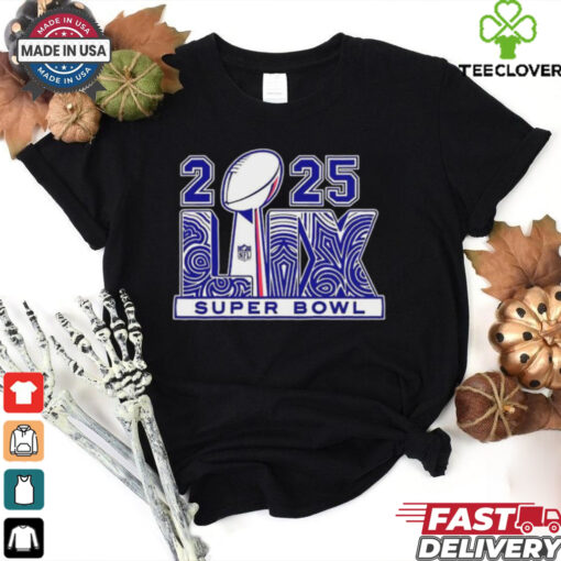2025 NFL Super Bowl Lix Trophy Logo shirt