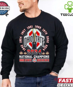 2025 National Champions 9 time Ohio State Buckeyes trophy shirt