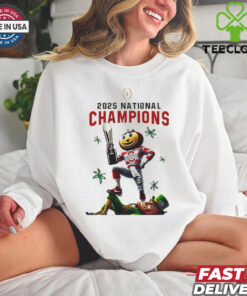 2025 National Champions King Ohio State Buckeyes vs Notre Dame Fighting Irish Mascots shirt