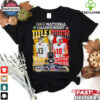 Baltimore Ravens Pittsburgh Steelers Kings Of The North AFC Wild Card Playoffs 2025 Winners NFL Mascot T shirts