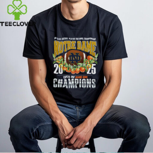 2025 Notre Dame National Champs shirt Orange Bowl Champions T Shirts