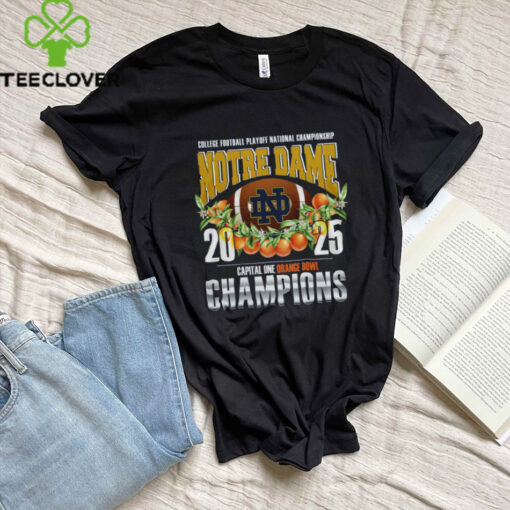 2025 Notre Dame National Champs shirt Orange Bowl Champions T Shirts