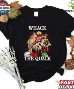 2025 Ohio State Buckeyes CFP National Champions whack the quack beat Notre Dame shirt