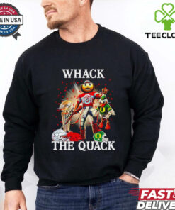 2025 Ohio State Buckeyes CFP National Champions whack the quack beat Notre Dame shirt