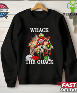2025 Ohio State Buckeyes CFP National Champions whack the quack beat Notre Dame shirt