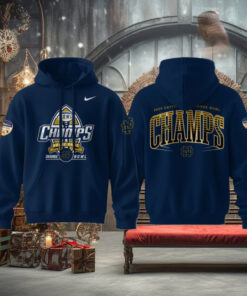 2025 Orange Bowl Champions Notre Dame Football New Collection Hoodie