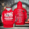 Chick fil A Peach Bowl Texas Longhorns Champions 2025 Limited Edition Hoodie