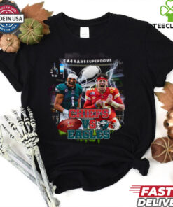 2025 Super Bowl Chiefs Vs Eagles Hurts Vs Mahomes shirt