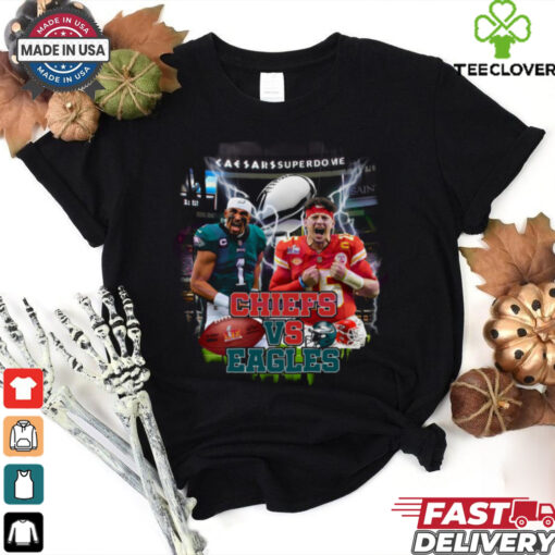 2025 Super Bowl Chiefs Vs Eagles Hurts Vs Mahomes shirt