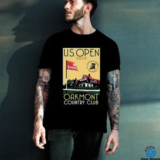 2025 U.S. Open Ahead Blue Oakmont Poster Instant shirt