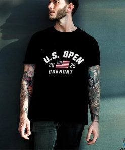 2025 U.S. Open Ahead Navy Shawmut Cotton Lightweight shirt