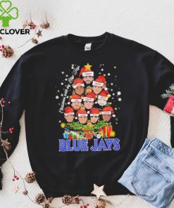 Toronto Blue Jays Team Christmas With My Blue Jays Tree Shirt