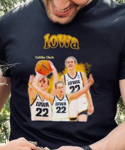 22 Caitlin Clark Iowa Hawkeyes basketball shirt