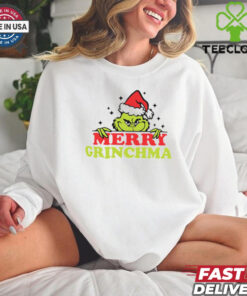 220GSM Oversize Christmas T Shirt In Grinch Christmas Fun Print 3 220GSM Oversize Christmas T Shirt In Grinch Christmas Fun Print