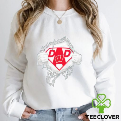 225 Wisconsin Badgers Super Dad Shirt