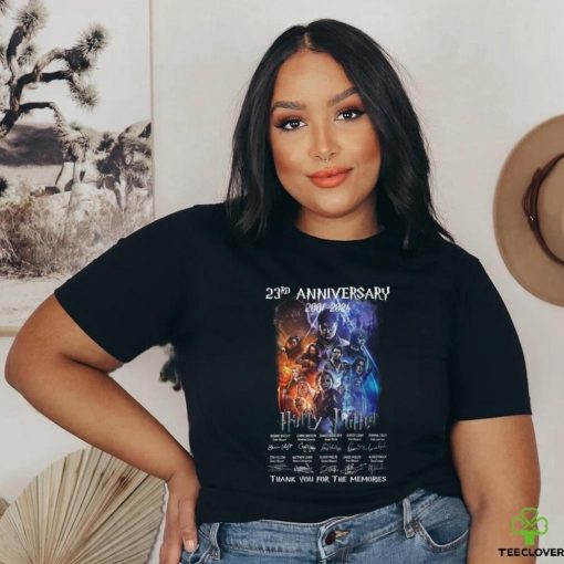 23rd Anniversary 2001 – 2024 Harry Potter Thank You For The Memories T Shirt
