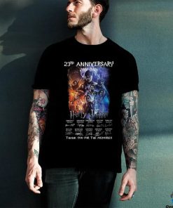 23rd Anniversary 2001 – 2024 Harry Potter Thank You For The Memories T Shirt