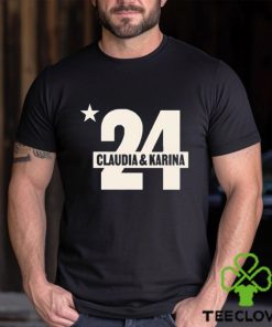 24 Claudia And Karina Logo Shirt