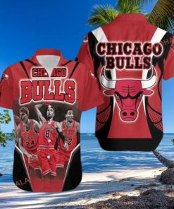 24 Markkanen 8 Lavine 22 Potter Jr Chicago Bulls MLB Hawaiian Shirt