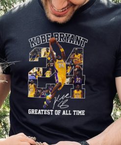 24 NBA Kobe Bryant Lakers Greatest Of All Time Los Angeles Lakers Signature 2023 T shirt