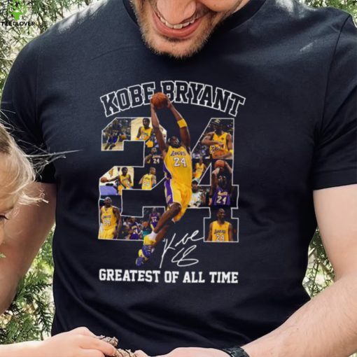 24 NBA Kobe Bryant Lakers Greatest Of All Time Los Angeles Lakers Signature 2023 T shirt
