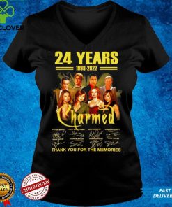 24 Years 1998 2022 Charmed Signature Thank You For The Memories Shirt