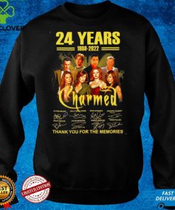 24 Years 1998 2022 Charmed Signature Thank You For The Memories Shirt