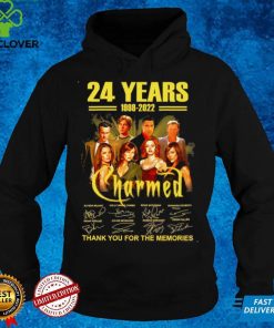 24 Years 1998 2022 Charmed Signature Thank You For The Memories Shirt