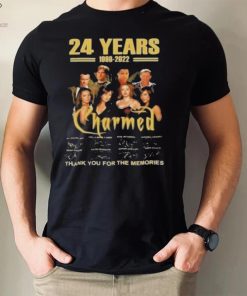 24 years 1998 2022 Charmel thank you for the memories signatures shirt