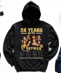 24 years 1998 2022 Charmel thank you for the memories signatures shirt