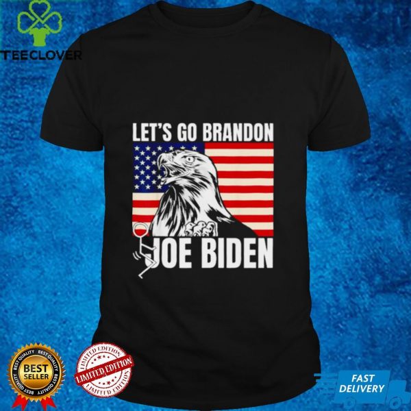 Lets go brandon flag eagle shirt