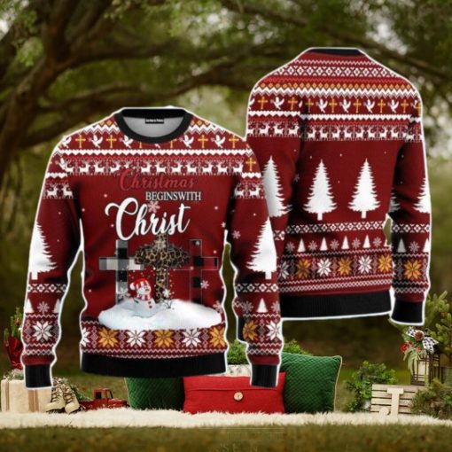 Christian Christmas Unisex Ugly Sweater