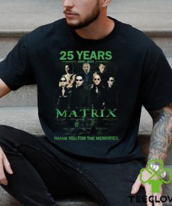 25 Years 1999 – 2024 The Matrix Thank You For The Memories T Shirt 3 25 Years 1999 – 2024 The Matrix Thank You For The Memories T Shirt