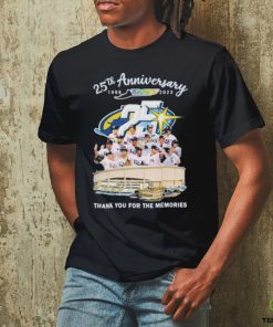 25th Anniversary 1998 – 2023 Rays Thank You For The Memories T Shirt