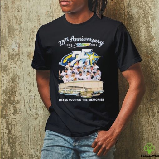 25th Anniversary 1998 – 2023 Rays Thank You For The Memories T Shirt