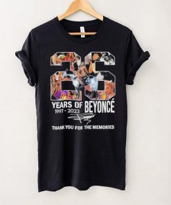 26 Years Of Beyonce Thank You For The Memories Renaissance 2023 World Tour T Shirt