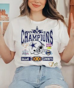 Dallas Cowboys 5 Time Super Bowl Champions Shirt