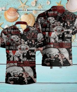 Guns N Roses Member Of Band 2024 Summer Trend Fan Gifts Hawaiian Shirt