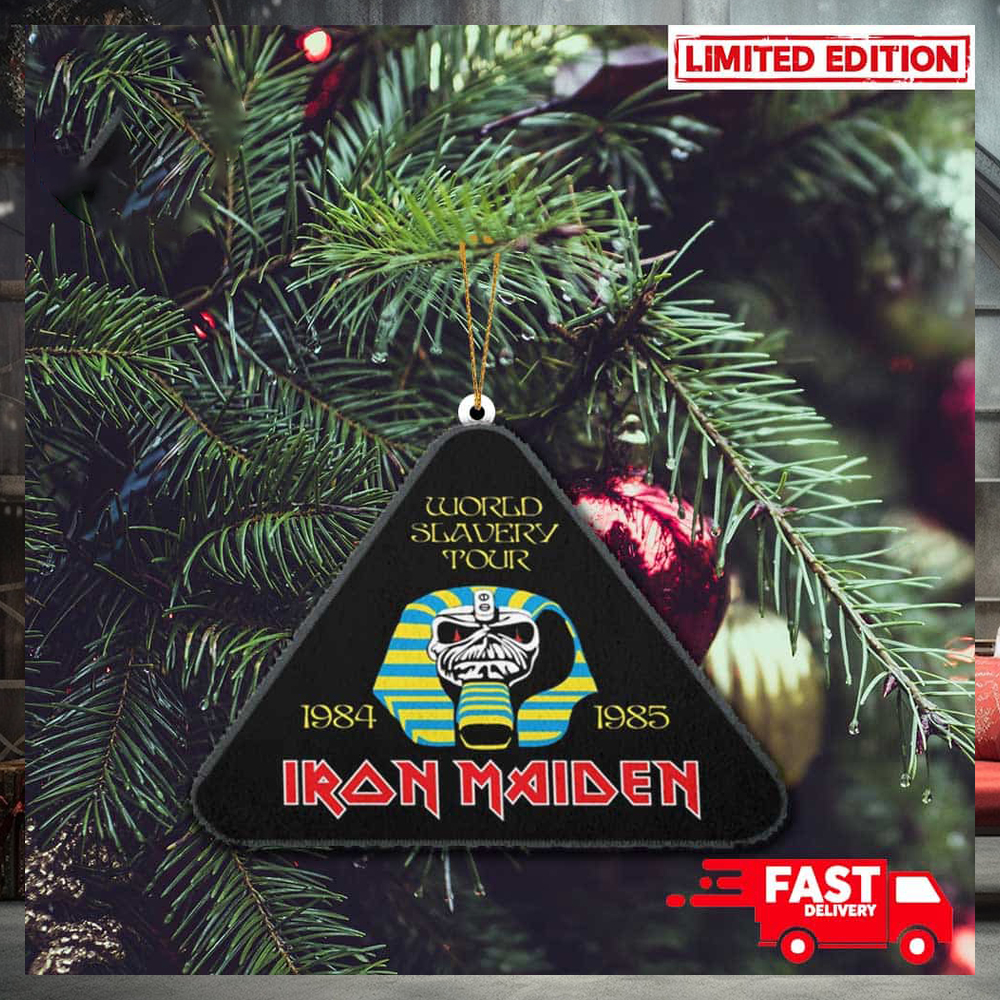 2D Iron Maiden World Slavery Tour 1984 1985 New Autumn Merch Store Christmas Gift 2023 Holiday Ornament 2D Iron Maiden World Slavery Tour 1984 1985 New Autumn Merch Store Christmas Gift 2023 Holiday Ornament