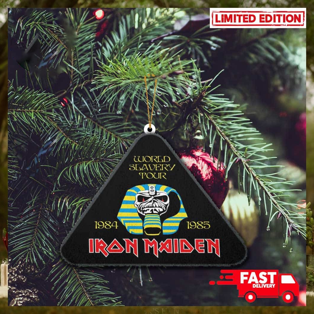 2D Iron Maiden World Slavery Tour 1984 1985 New Autumn Merch Store Christmas Gift 2023 Holiday Ornament 2D Iron Maiden World Slavery Tour 1984 1985 New Autumn Merch Store Christmas Gift 2023 Holiday Ornament