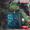 Custom Name Philadelphia Eagle NFL Christmas Ornament