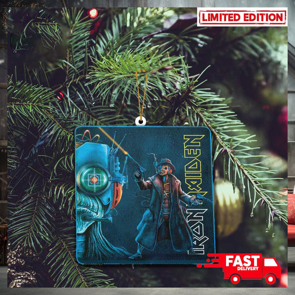 2D The Future Past Stranger Iron Maiden New Autumn Merch Store Christmas Tree Decorations Ornament 2D The Future Past Stranger Iron Maiden New Autumn Merch Store Christmas Tree Decorations Ornament