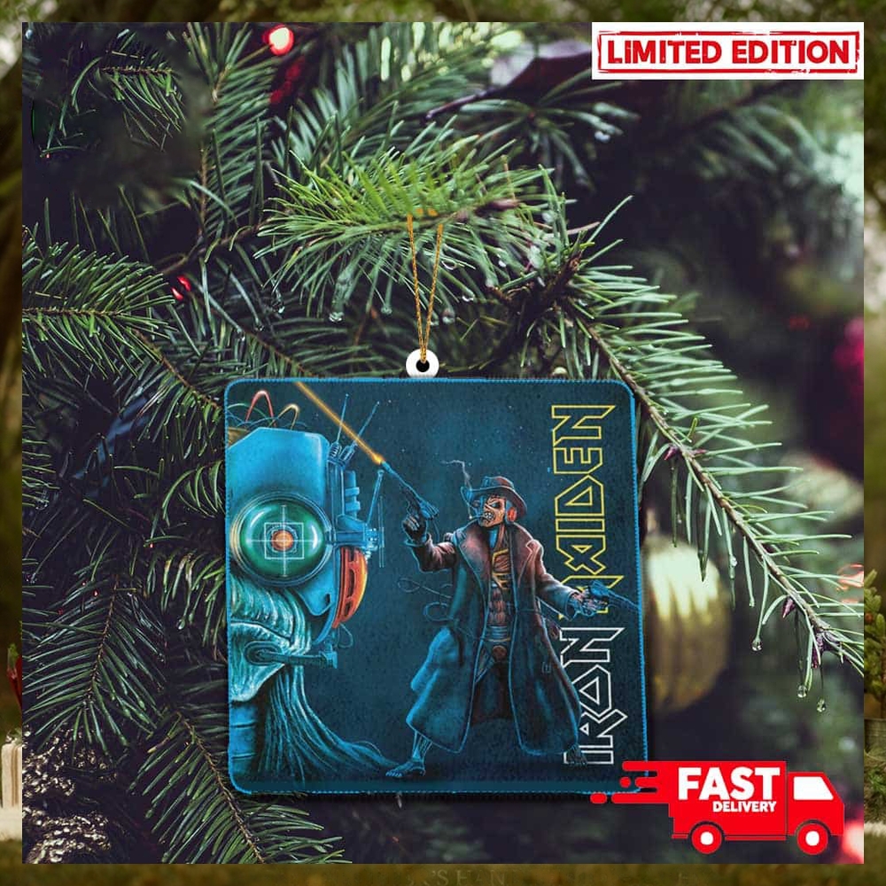 2D The Future Past Stranger Iron Maiden New Autumn Merch Store Christmas Tree Decorations Ornament 2D The Future Past Stranger Iron Maiden New Autumn Merch Store Christmas Tree Decorations Ornament