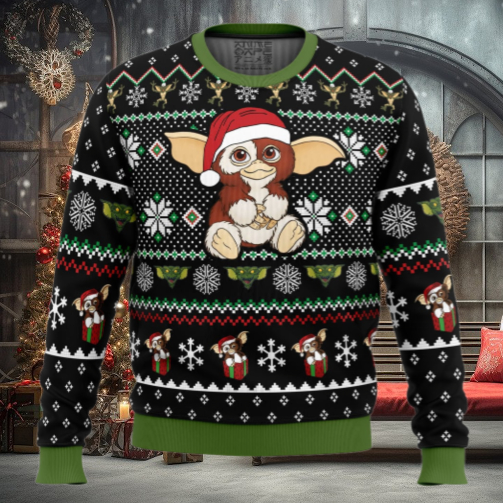 A Christmas Present Gremlins Ugly Christmas Sweater A Christmas Present Gremlins Ugly Christmas Sweater