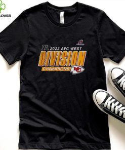 Kansas City Chiefs 2022 AFC West Division Champions Divide & Conquer T Shirt