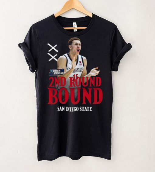 2ND Round Bound San Diego State poster shirt